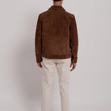 Bomber en daim