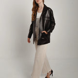 Armee-Lederjacke