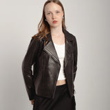 Biker leather jacket