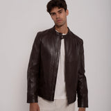 Bomber en daim