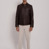 Bomber en daim