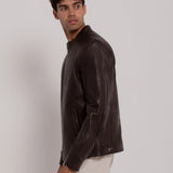 Bomber en daim