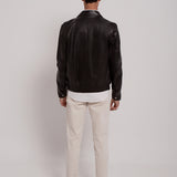Bomber en daim